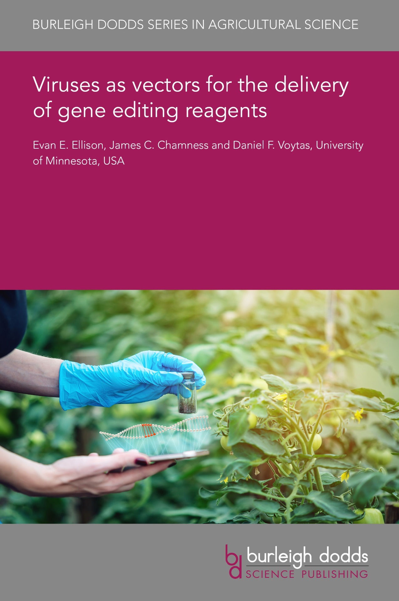 Viruses as vectors for the delivery of gene editing reagents