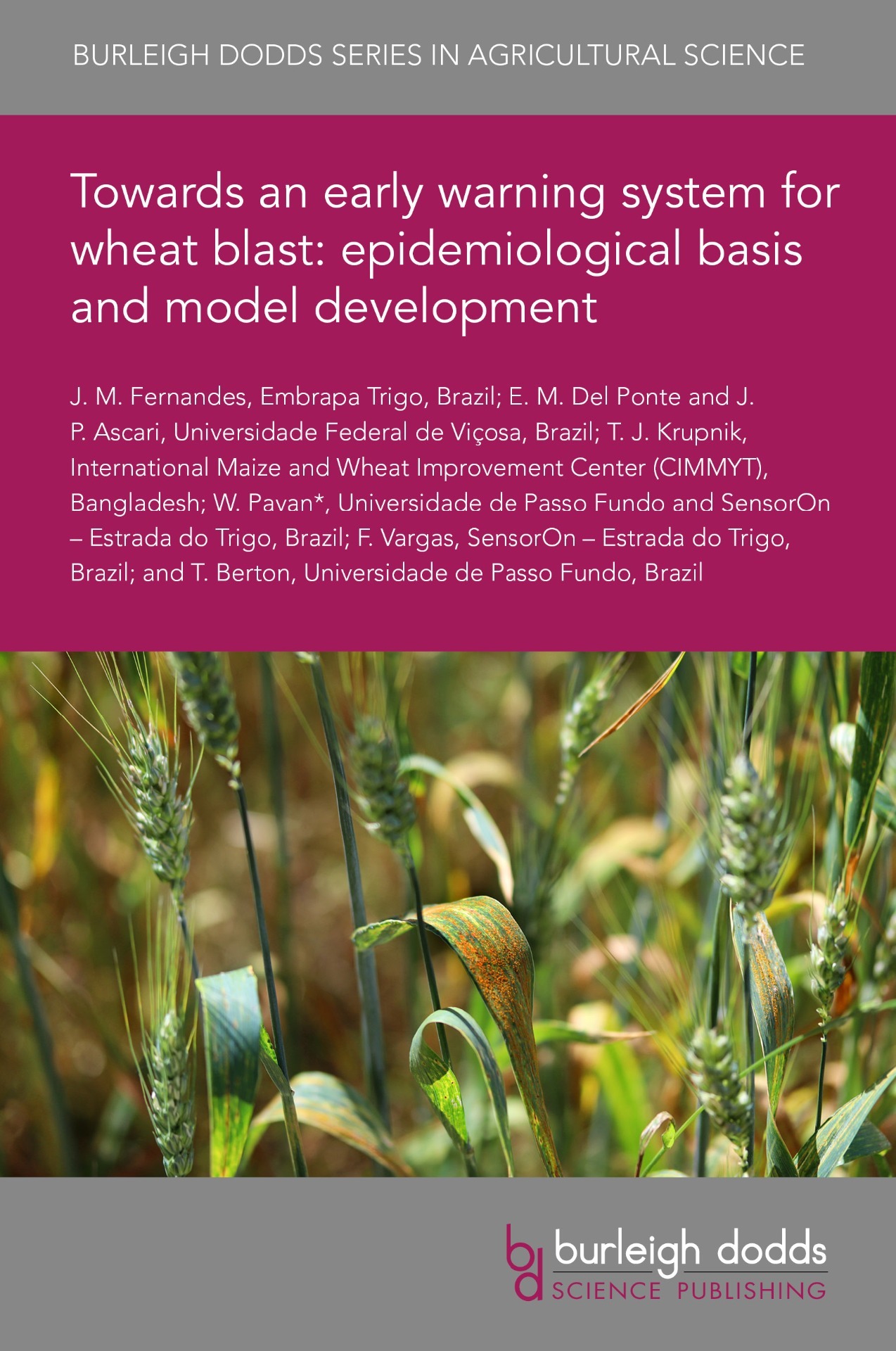 Towards an early warning system for wheat blast
