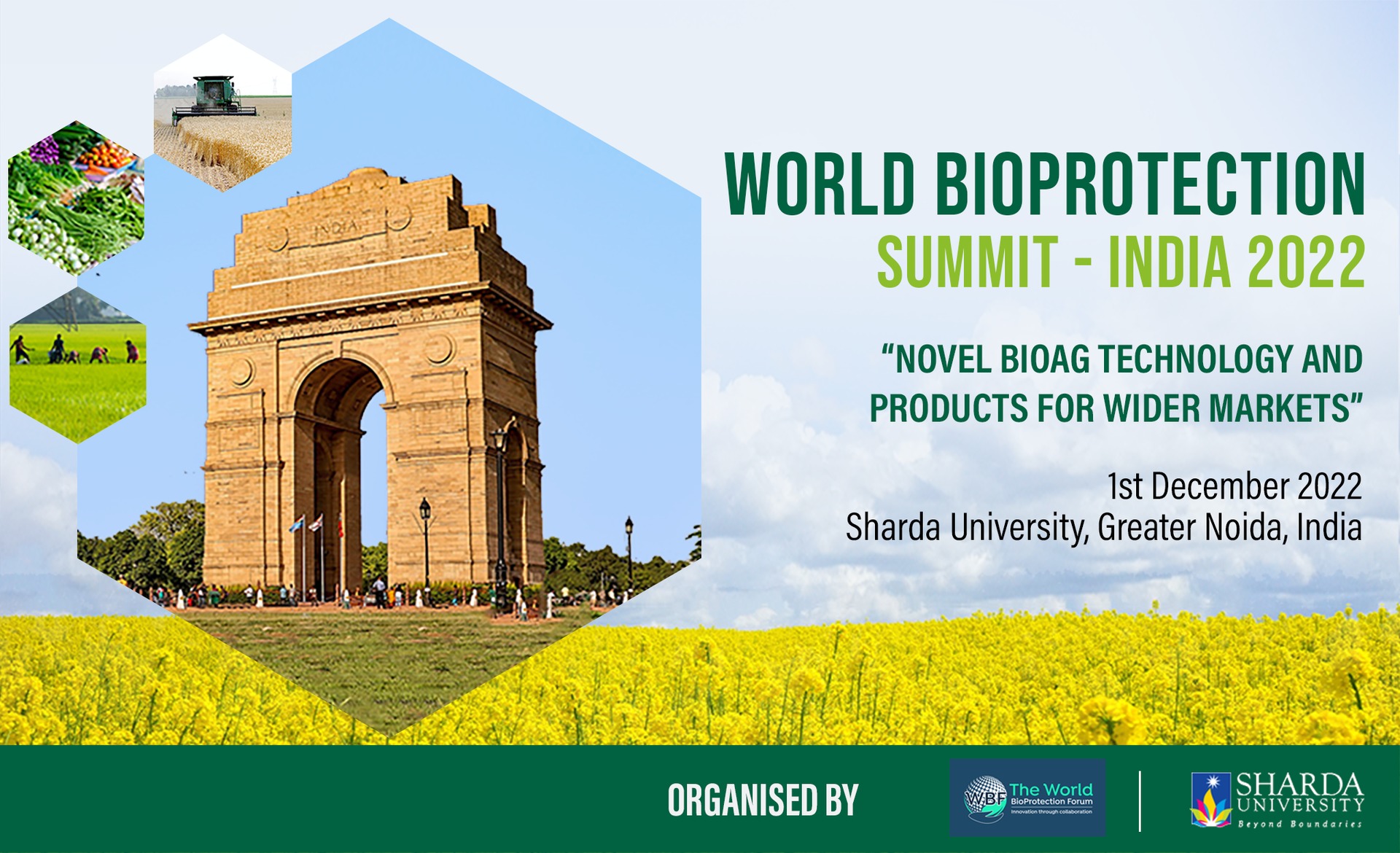 World BioProtection Summit India - Banner