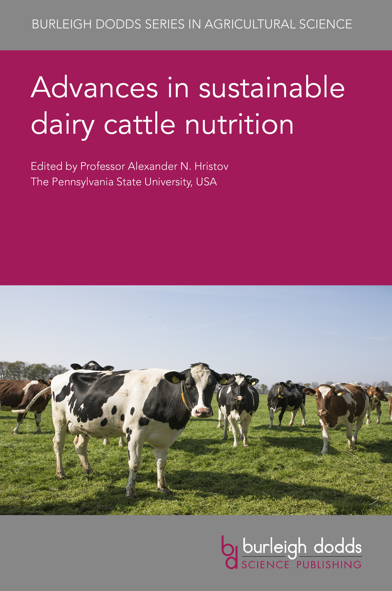 Advances in sustainable dairy cattle nutrition - Cover image