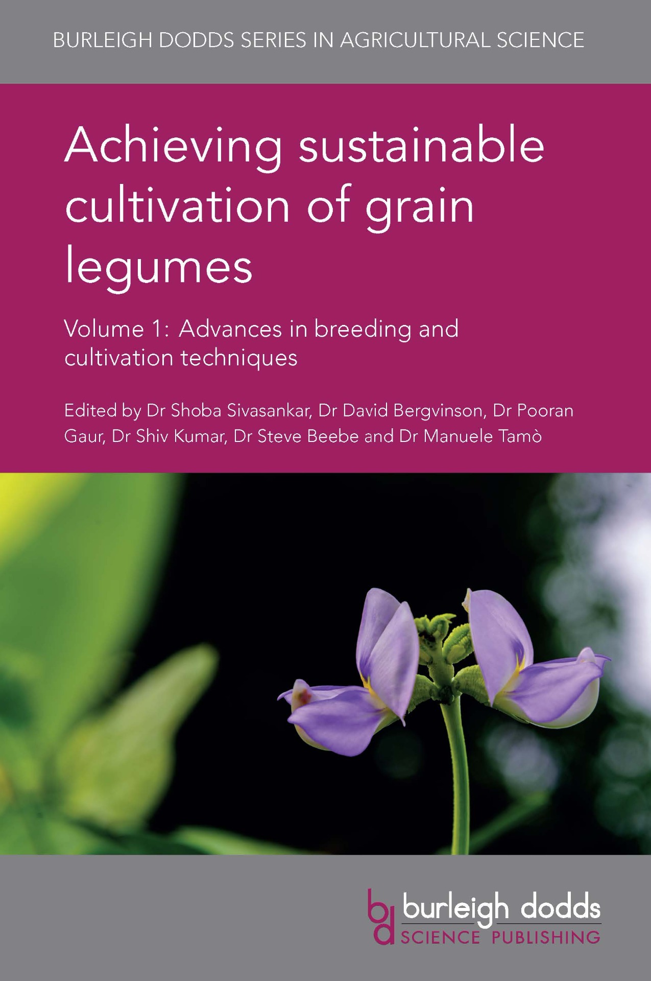 Achieving sustainable cultivation of grain legumes Volume 1
